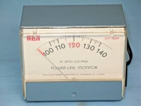 Wv-12a Rca Model # Power Line Voltage Meter Great Condition See Pictures