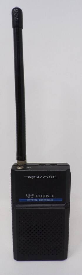 20-108 Realistic Radio Shack Vhf-uhf Monitor/receiver Model #