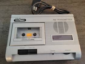 Realty Electronics St1007b Am Transmitter Mono Band Endless Tape 120v Ac Gray