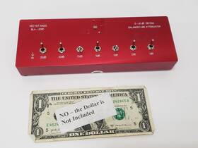 Bla-2000 Red Hot Radio - Passive Balanced Line Attenuator 7 Steps 1db To 20 Db Read