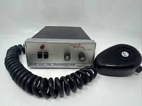 Re-cap-2 Regency Cap Vhf Fn Transceiver With Microphone - Untested