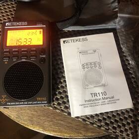 Tr110 Retekess Am Fm Sw Cb Air Wx Uhf Vhf Ssb