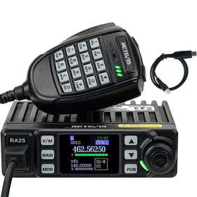 Ra25 Retevis Ra15 Gmrs Gmrs462-467mhz Mobile Amateur Transceivers For Truck Travel