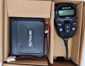 Ra86 Retevis Gmrs Integrated Control Microphone Mobile Two Way Radio 30ch - Pre-owned