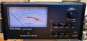 Pw-3000 Rf Limited Inline Watt Meter / Swr Modulation Maximum 3kw Power