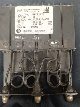 Hfd8457a Rfs Duplexer Vhf