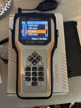 55zoom Rigexpert Rig Expert Aa 55 Zoom Antenna Analyzer Hf And 6 Meters