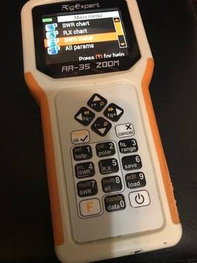 Aa-35 Rigexpert Zoom Antenna Analyzer Used
