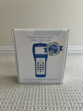 Aa-650 Rigexpert Zoom Antenna Analyzer 100 Khz To 650 Mhz New In Box Guaranteed