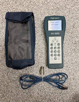 Aa-1000 Rigexpert Aa1000 Zoom 0.1-1000 Mhz Antenna Analyzer - Blue