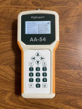 Zre-aa-54 Rigexpert Aa-54 Antenna Analyzer With Manual