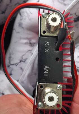 Kl-144 Rm Italy Kl 144 Vhf Linear Amplifier 140-150mhz Ssb Fm Black Red