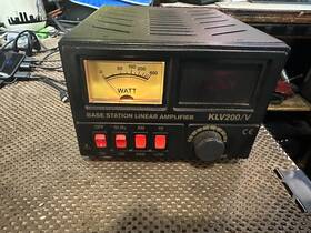 Klv200 Rm Italy Klv200/v Ham Radio Amplifier 10meters