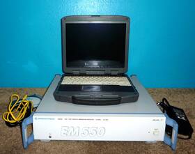 Em550 Rohde & Schwarz And Vhf/uhf Digital Wideband Receiver With If Panograph More