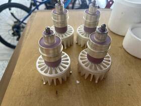 Gi-7bt Russian Gi7bt/gi-7bt Hf-vhf-uhf Power Coaxial Triode Tube Ussr - Four 4