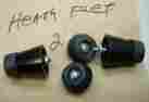 Sb-102 Heathkit Feet Lot 2 Used Vintage Ham Radio