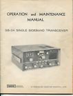 Sb-34 Sbe Vtg Ca Single Sideband Transceiver Operation Maintenance Manual