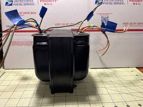 P4056 Scn Ham Radio Transmitter High Voltage Power Supply / Transformer - Works Sold As Is