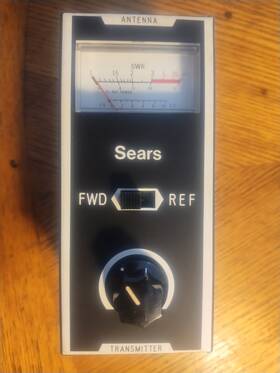 613576 Sears Swr/field Strength Meter Model For Cb Radio With Box And Manual