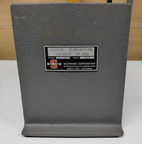 160-100fn Sierra Electronic Corporation Corp. 100 Watt 50 Ohm Coaxial Termination Dummy Load