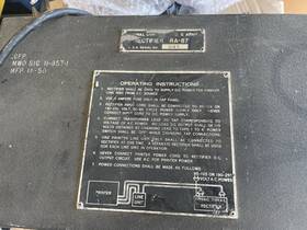 Ra-87 Signal Corps Rectifier U.s. Army Serial # 043 Low