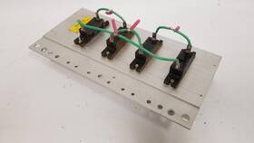 14kv Silicon Valley K2aw Set Of 4 Rectifier Diodes On Aluminum Heatsink