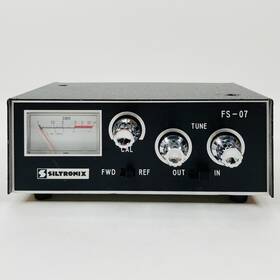 Fs-07 Siltronix Fs07 Swr Meter Tune Japan Electronic % Ref Power Vintage
