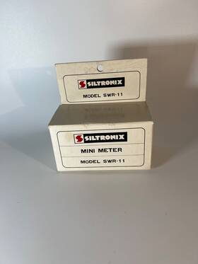 Swr-11 Siltronix Vintage Mini Meter Model