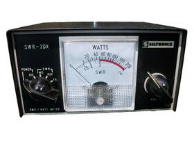 Swr-3dx Siltronix Vintage 200 Watt And Swr Meter -3dx