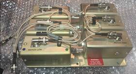 R-216c-4925 Sinclair R-216c Vhf Notch-type Duplexer 6-cavity Bnc Connectors 5 Mhz Split
