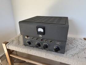 St-202-a Stancor Vintage 1948 Cw Ham Radio Transmitter Rare Powers On