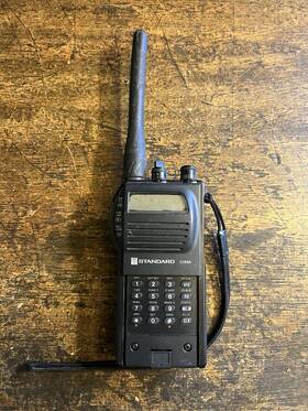 C188a Standard 2 Meter Vhf Fm Transceiver Fix / Parts Untested No Battery