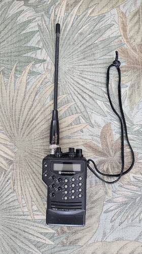 C558a Standard C588a Handheld Vhf Transceiver Radio Working