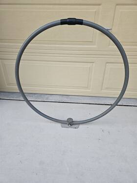 90117-3 Stoddart Aircraft Radio Magnetic Loop Hoop Antenna 30hz-15khz Emr Emi Testing 31 Inch