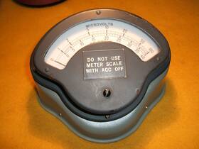 Me-76 Stoddart Me-76/u Remote Meter For Nm Series Rfi Meters Full Scale 1 Ma