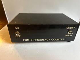 Fcm-6 Sundance Radio Frequency Counter/12 Vdc/ 5v P-p Max Input