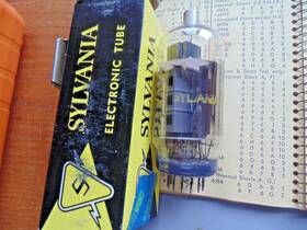6hf5 Sylvania Vacuum Tube Tested Strong Nos