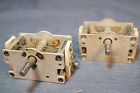 T-7660443-8 Hammurland Mfg Matched Pair Two Hammerlund Variable Capacitors Pf Gap