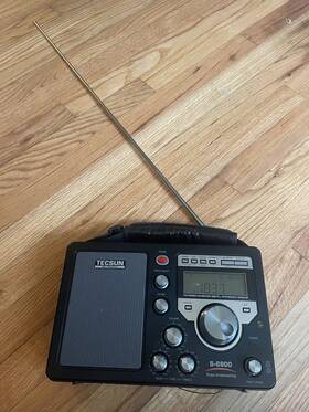 S-8800 Tecsun Pll Dsp Triple Conversion Am/fm/lw/sw Ssb Radio Receiver Works