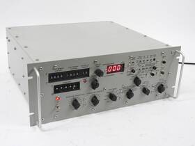 Ggm-21a Teletype Sg-1186 Ts-3856 Test Set For Teletypewriter Equipment Powers Up