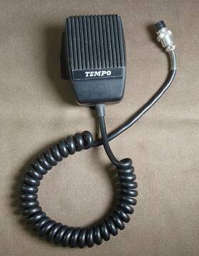 Mk-053 Tempo One Henry Radio Handheld Fm Transceiver Two-way Microphone 5 Pin
