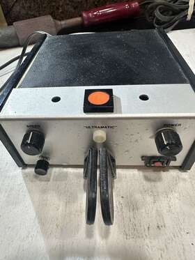 Kr50 Ten-tec Vintage Ultramatic Model Morse Code Keyer Working Tested Ham Radio