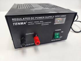 72-8144 Tenma Regulated 13.8 Vdc Power Supply - 20a Continuous Radio