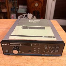 Theta-777 Tono Baudot Rtty Communications Data Terminal Amtor &manual Untested