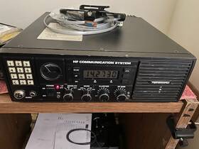 Tw100-ul-ac Transworld Tw-100ul-ac Hf Transeiver Seems To Work-very Rare Very Cool