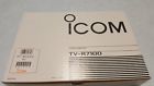 Tv-r7100 Tv-7100 Icom New In Factory