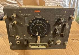 Bc-221-ah Us Army Ww2 Signal Corps Frequency Meter Parts Or Repairs