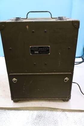 Bc-221-an Us Army Ww2 Signal Corps Frequency Meter Calibration Book