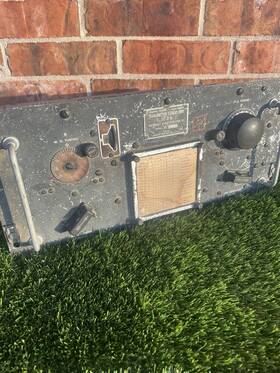 Tu-10-a Us Army Signal Corp Radio Transmitter Tuning Unit Tu-5-b World War Ii