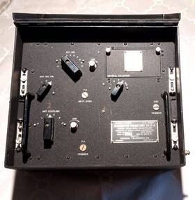 Tu-17-a Us Army Signal Corp Tu-7-a Vintage Radio Transmitter Tuning Unit - Estate Item